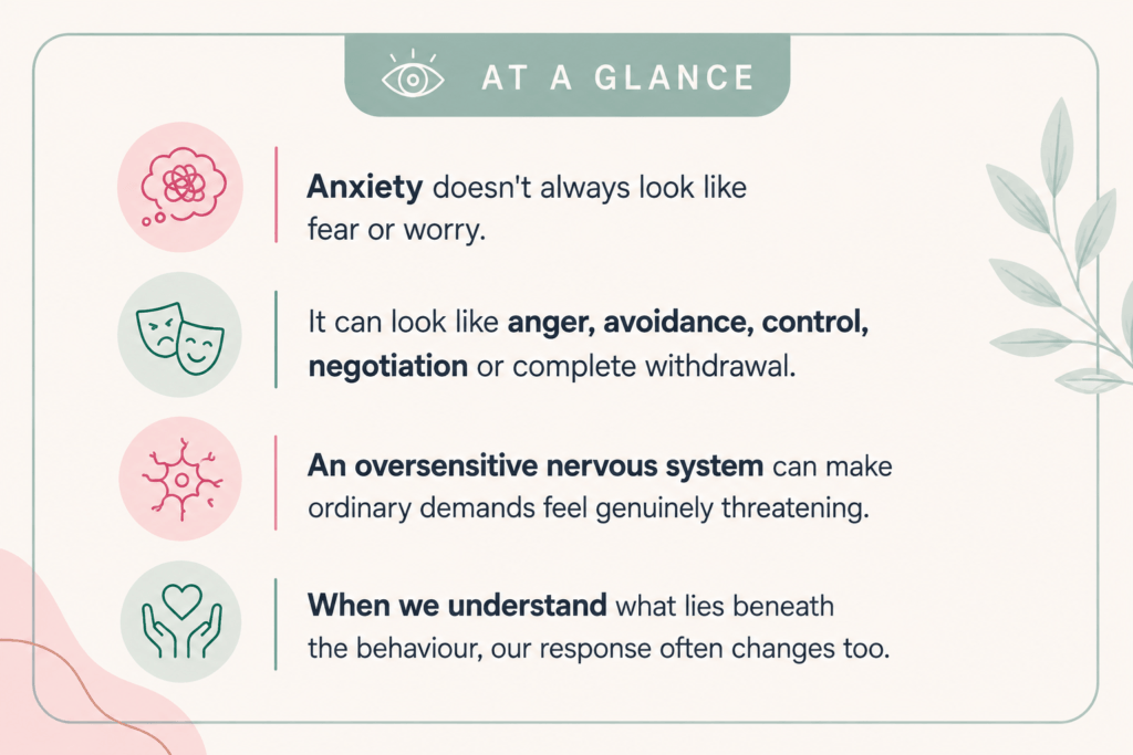 Why Anxiety Matters Summary visual of why anxiety matters